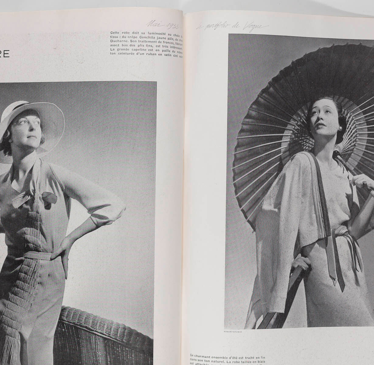 PIERRE MOURGUE Zeilinger MENSWEAR Paul Valentin PARIS VOGUE May 1933 French