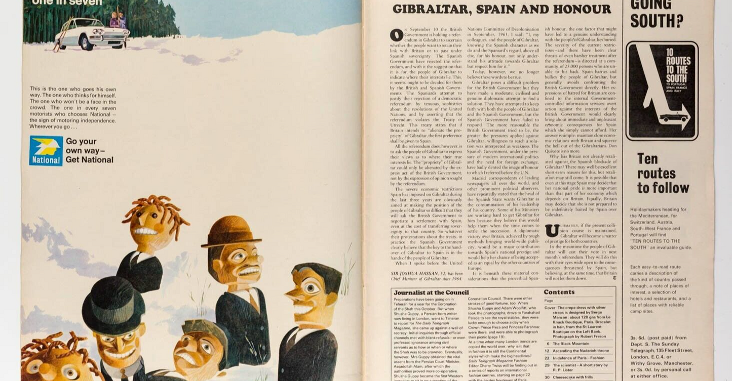SERGE MANZON Paris Fashion YSL Dior SHAH OF IRAN Gibralter UK Telegraph magazine