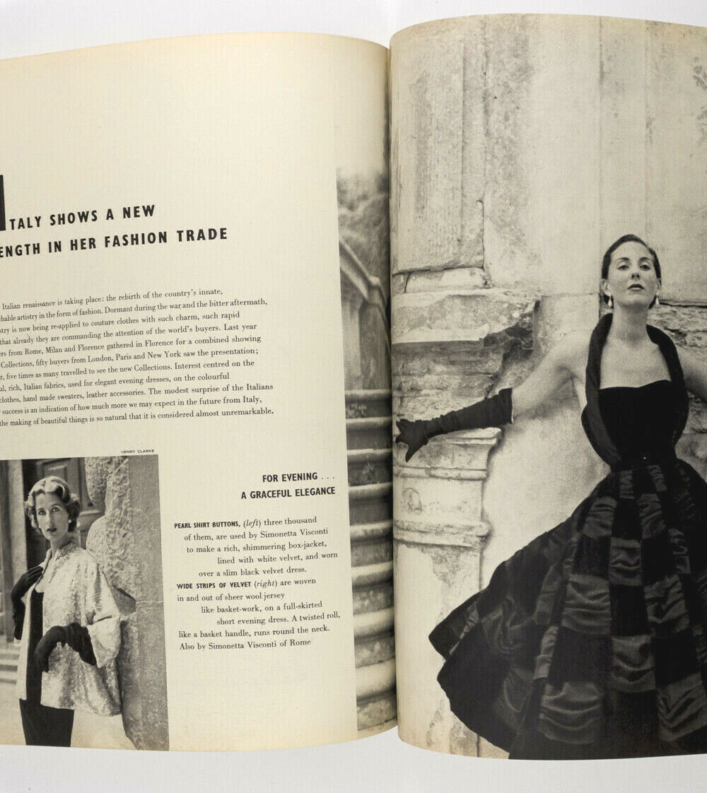 IRVING PENN Lisa Fonssagrives CECIL BEATON Norman Parkinson DIOR Vogue Sep 1951