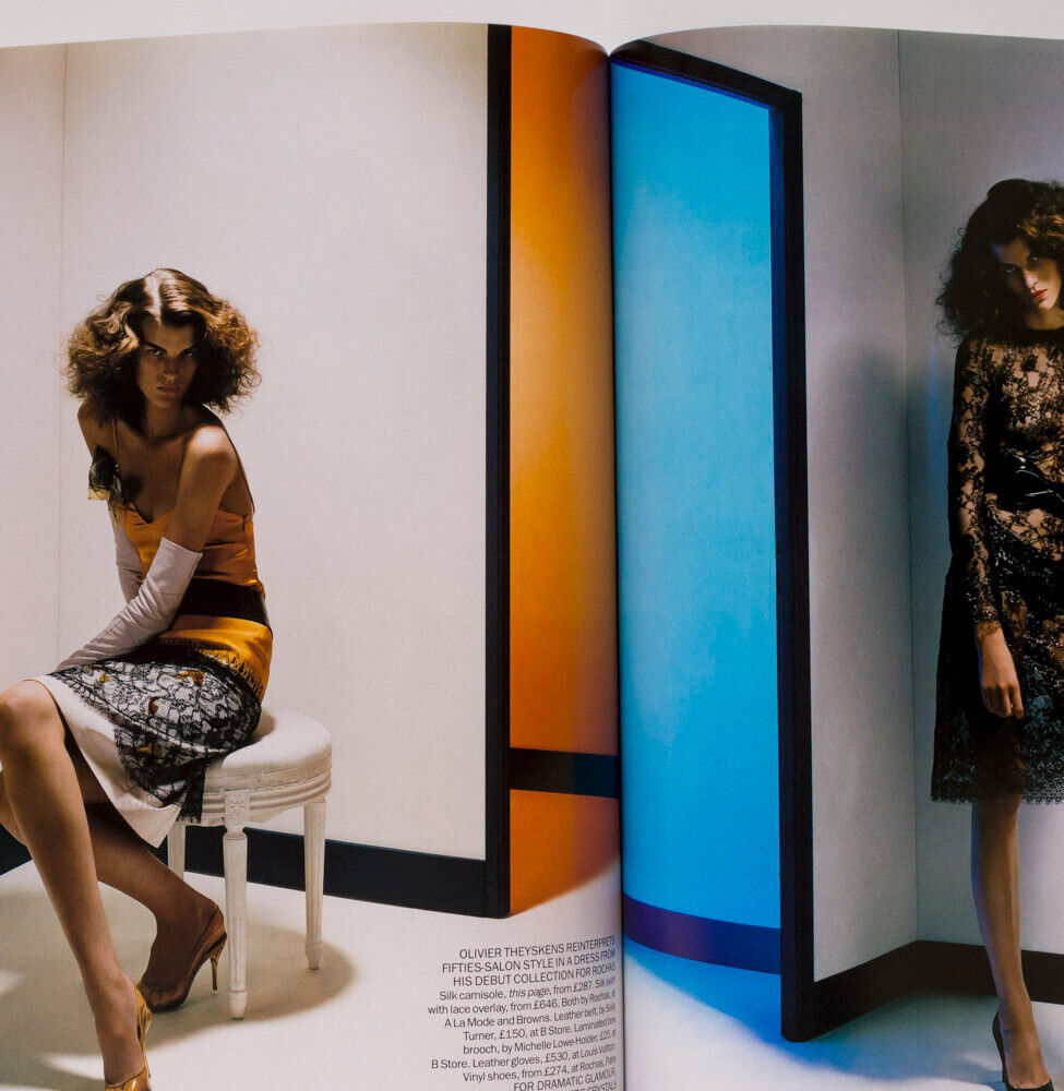 Sarah Jessica Parker HILARY RHODA Vogue magazine 2003 October SATC Diana Dondoe