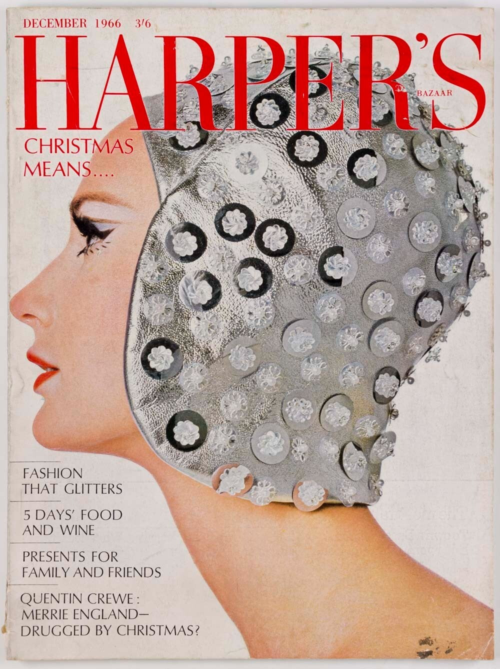 Brigitte Bauer RONAN O'CASEY Roman Polanski HARPERS Dec 1966 Skiwear HARDY AMIES