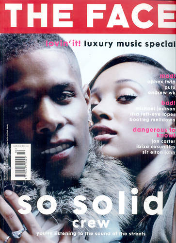 SO SOLID CREW Lisa Left-Eye Lopez MINI ANDEN Elton John IBIZA The Face magazine