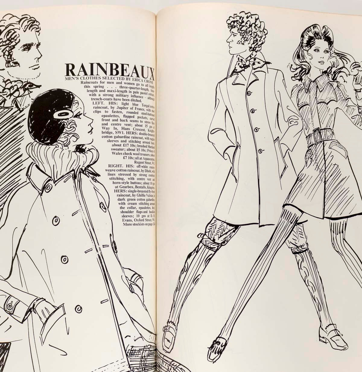 SAMANTHA JUSTE Jean Muir PATRICK HUNT Nik Cohn LANZAROTE Gucci ~ Queen magazine
