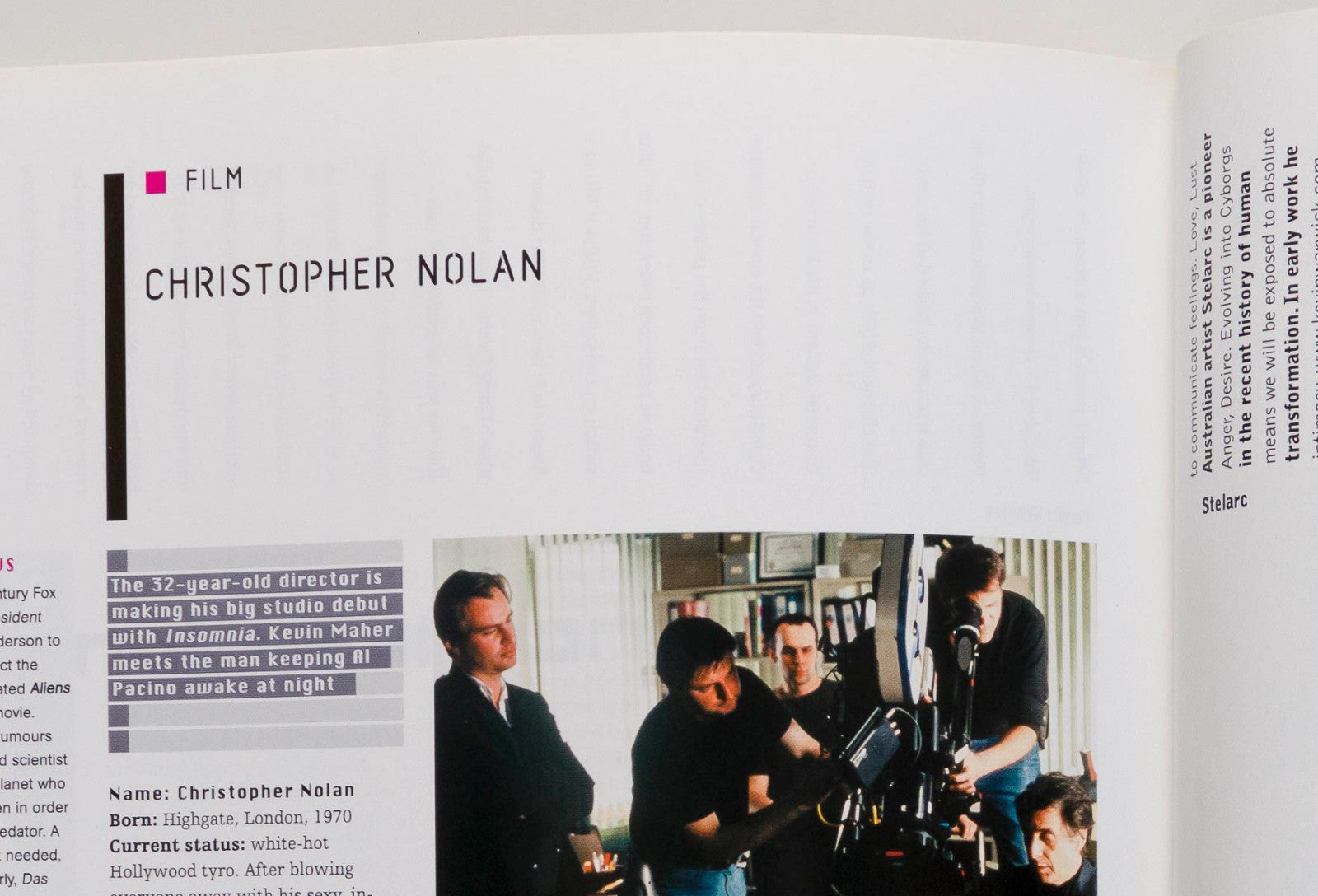 Alexander McQueen JOANNA NEWSOM Corinne Day THE FACE magazine September 2002 vtg