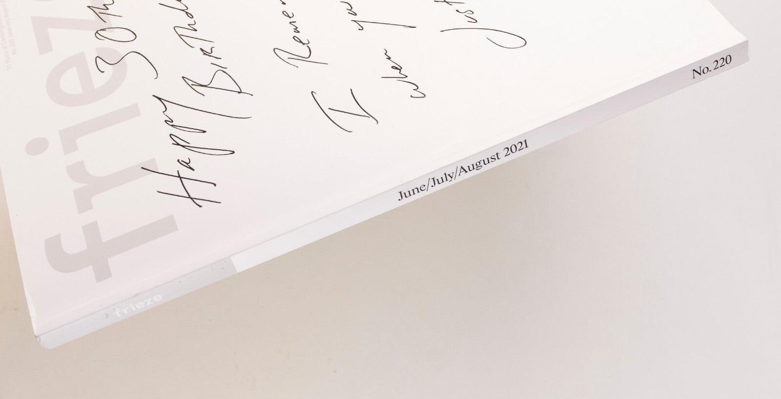 Tracey Emin SARAH LUCAS Precious Okoyomon FRIEZE magazine 2021 Happy 30 birthday