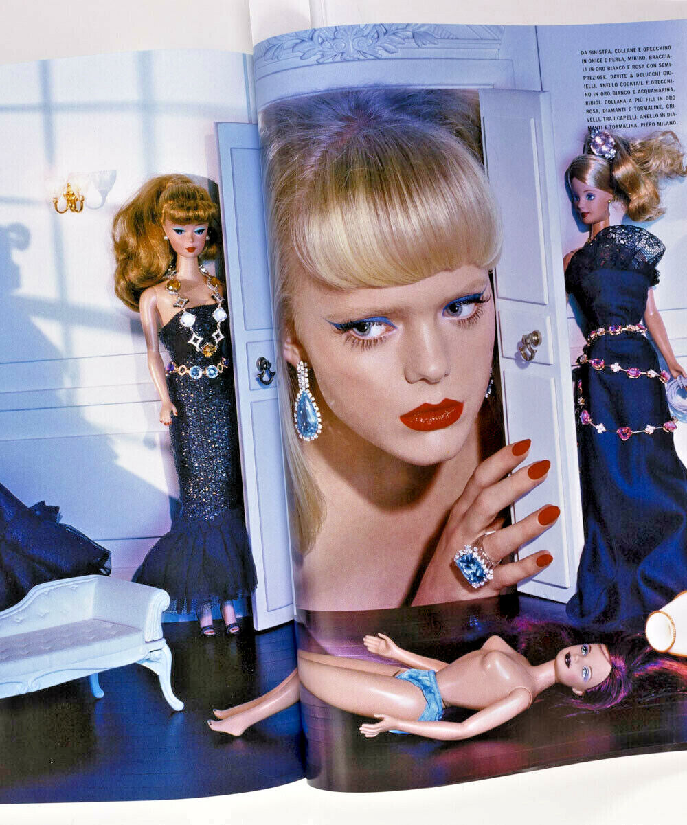 BARBIE Peter Lindbergh MILES ALDRIDGE Hilary Rhoda VOGUE GIOIELLO MAGAZINE Rare!