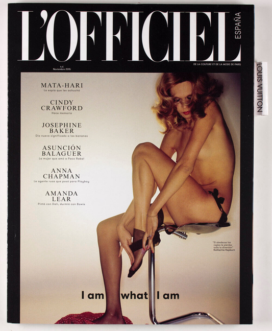 AMANDA LEAR Cindy Crawford MATA HARI Josephine Baker L’OFFICIEL magazine B DUFFY