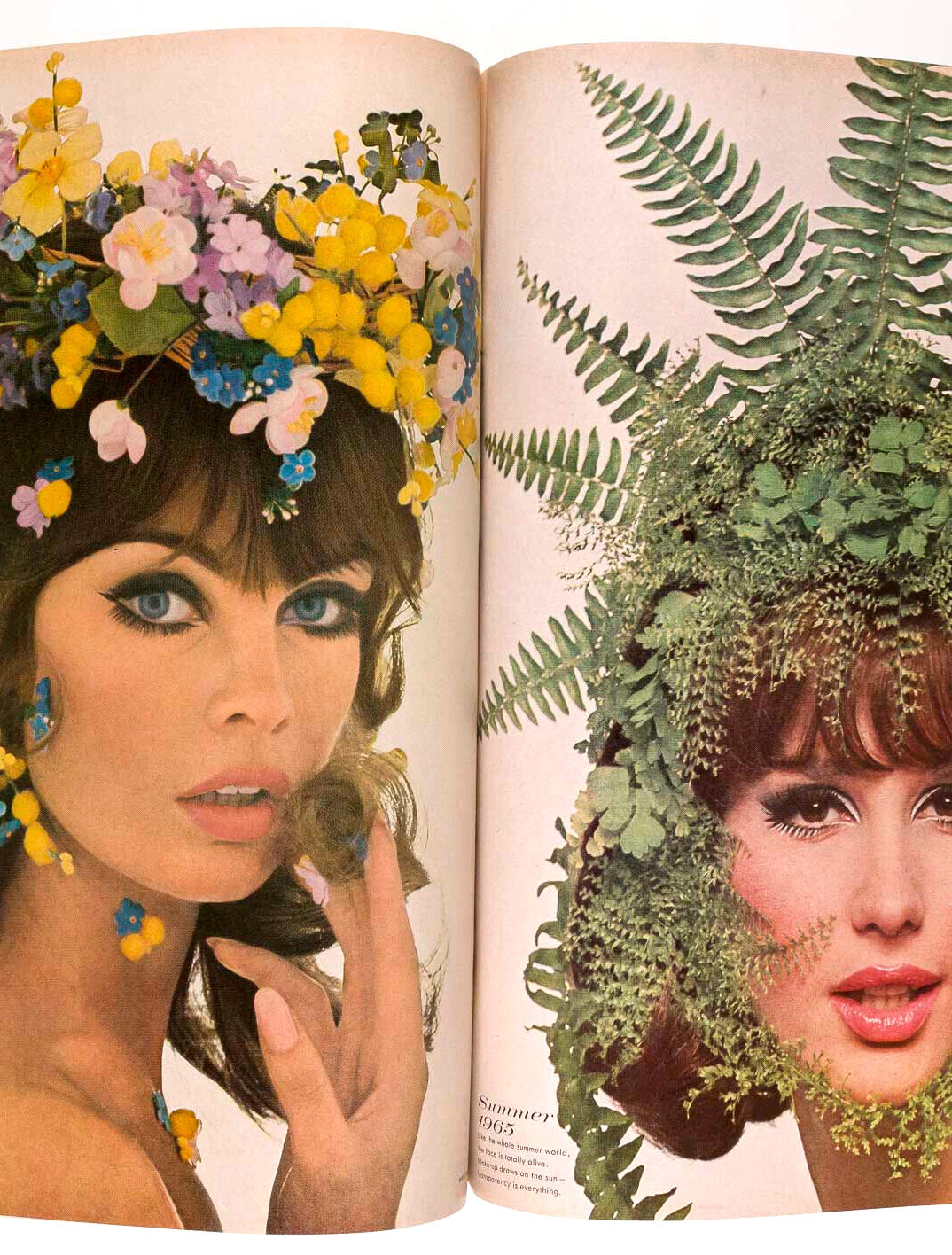 Brigitte Bauer JEAN SHRIMPTON Penn VOGUE January 1965 Pucci NORMAN PARKINSON vtg