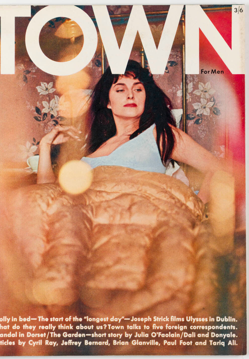 DONYALE LUNA Salvador Dali MICHAEL COOPER Tariq Ali JOSEPH STRICK Town magazine