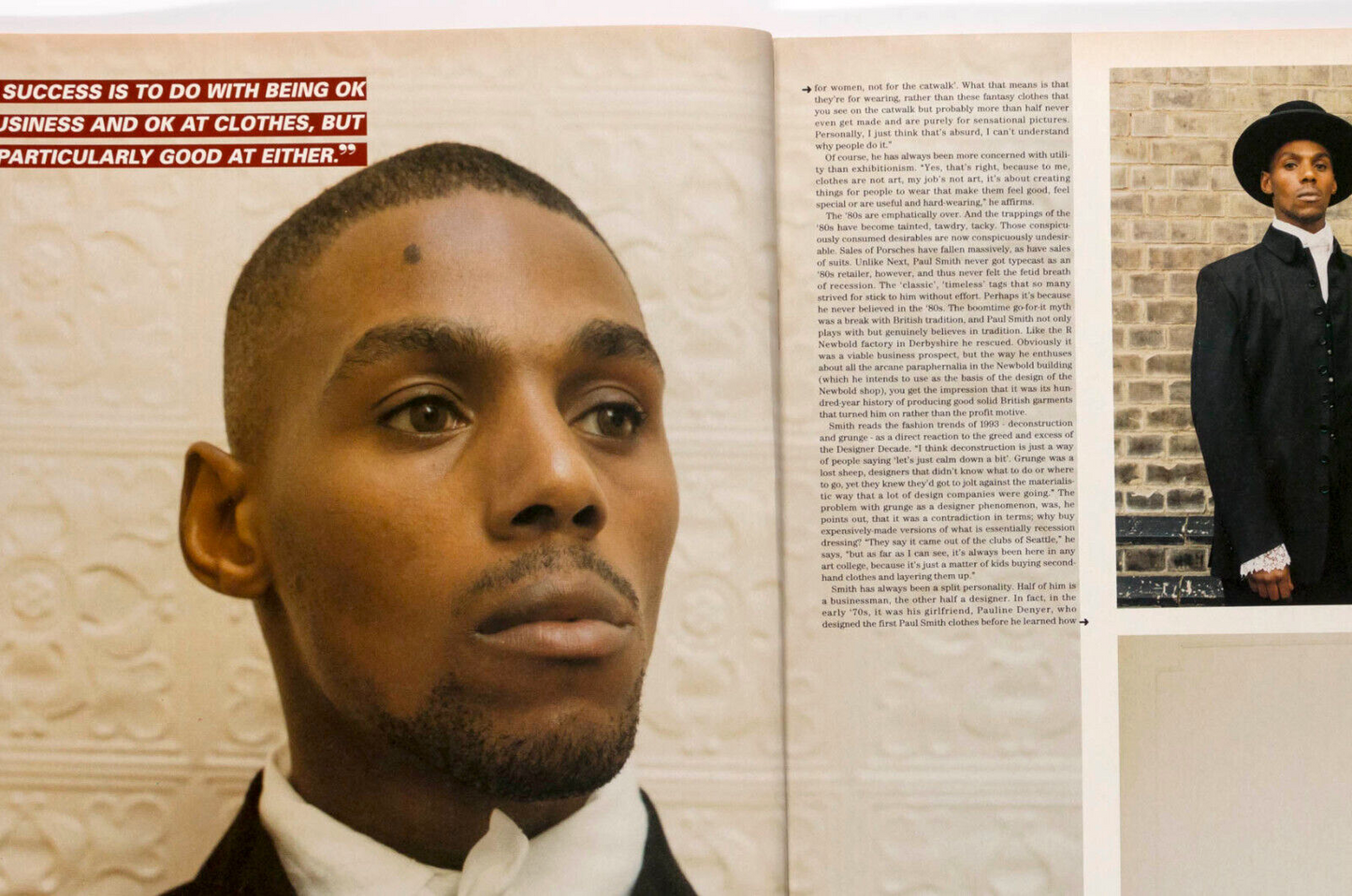 Alexander McQueen WILLIAM BURROUGHS & GIBSON Brian Eno DEPECHE MODE i-D magazine