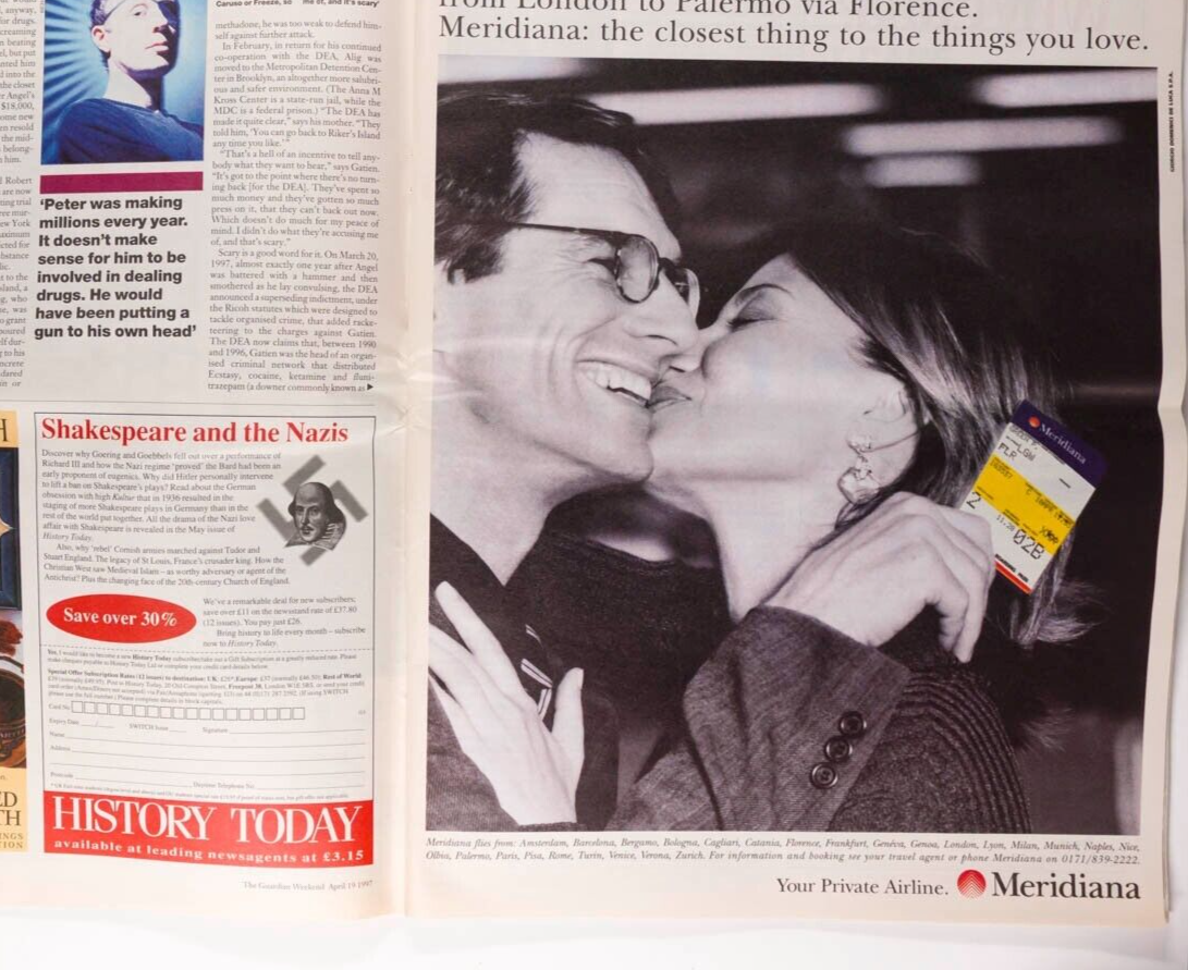 Michael Alig RUPAUL Seydou Keita GUARDIAN WEEKEND MAGAZINE Werner Schreyer