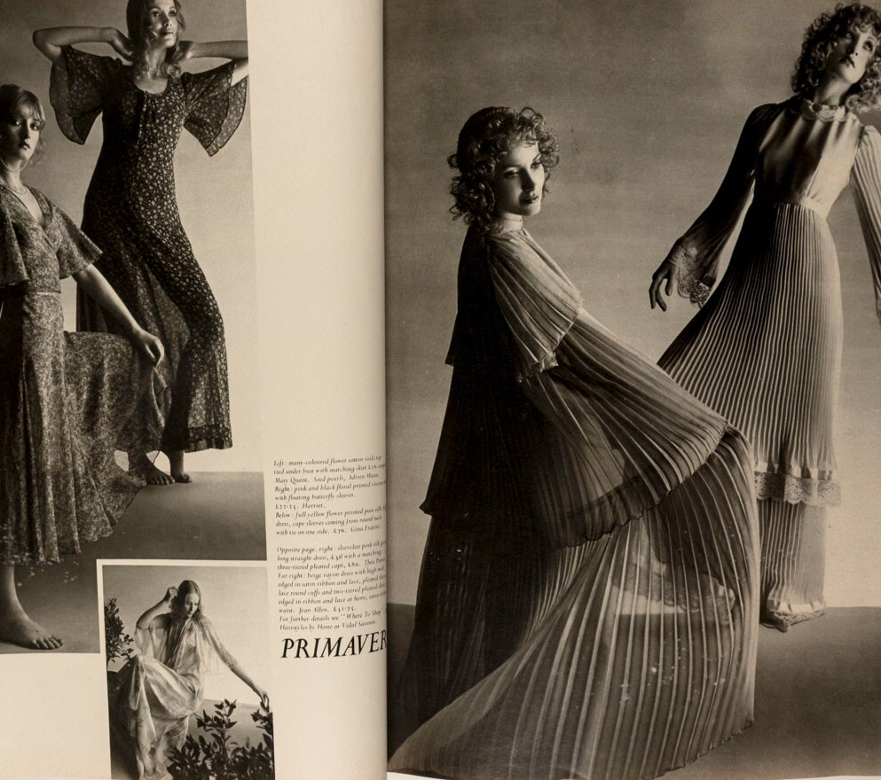 Anna Calder Marshall CHARLOTTE MARTIN Duffy LOUSADA Jilly Cooper  FLAIR May 1971