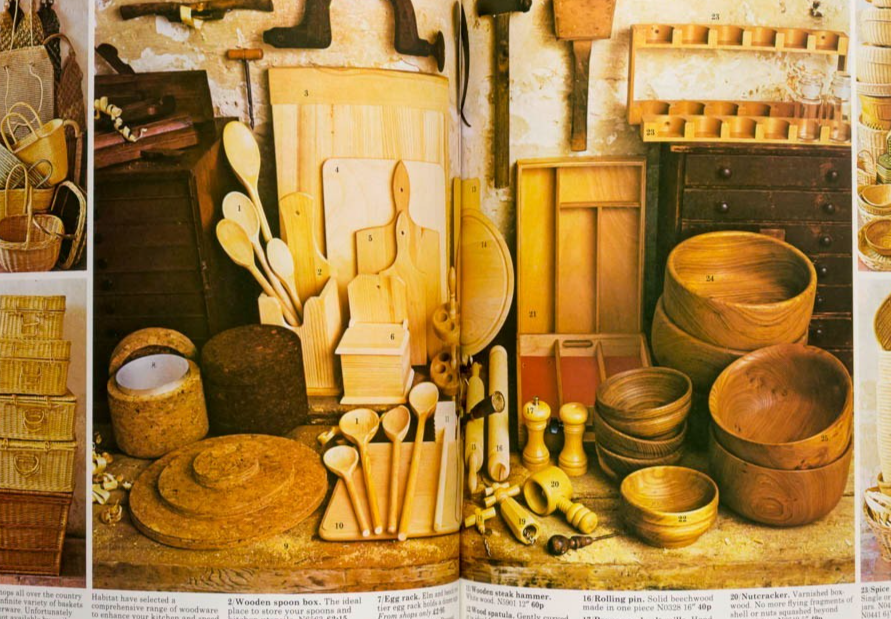 HABITAT catalogue 1976 Crayonne TERENCE CONRAN sofa INTERIOR DESIGN magazine VTG