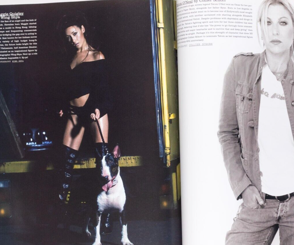 Daria Werbowy STELLA TENNANT Caroline Trentini i-D magazine September 2005 Sioux