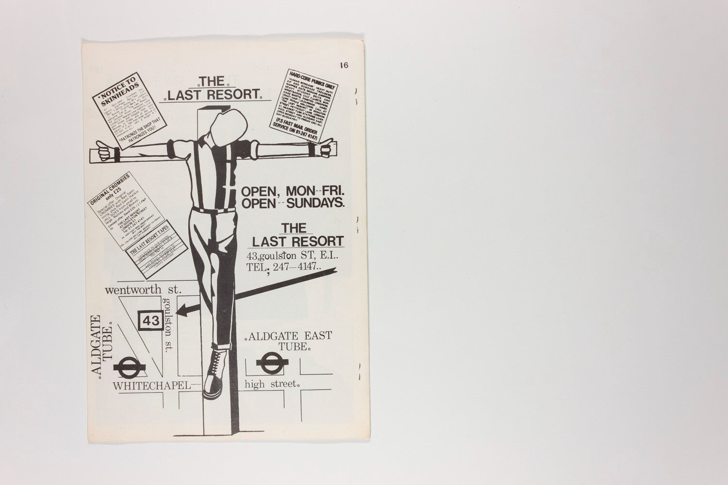 SKINS The Last Resort PUNK Sham 69 DEREK RIDGERS Skinhead Girls ZINE magazine 2