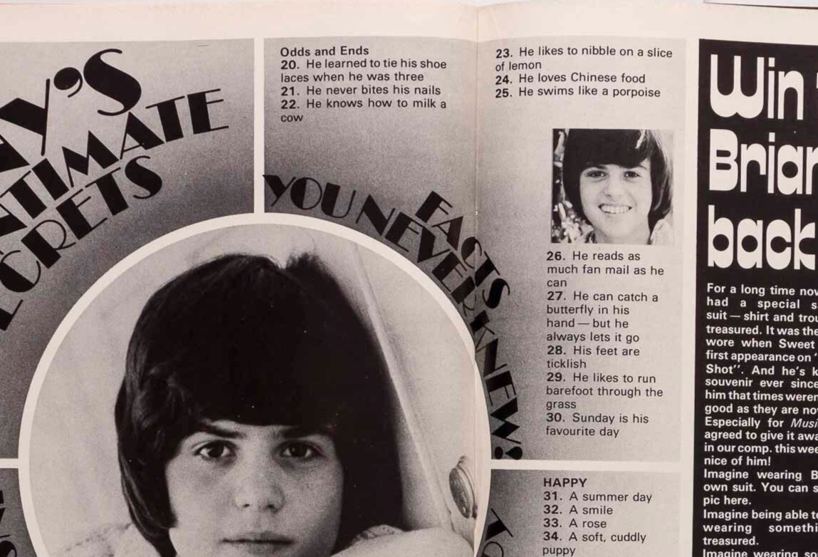 DONNY OSMOND The Sweet OZZY Michael Jackson MUSIC STAR MAGAZINE 17 February 1973