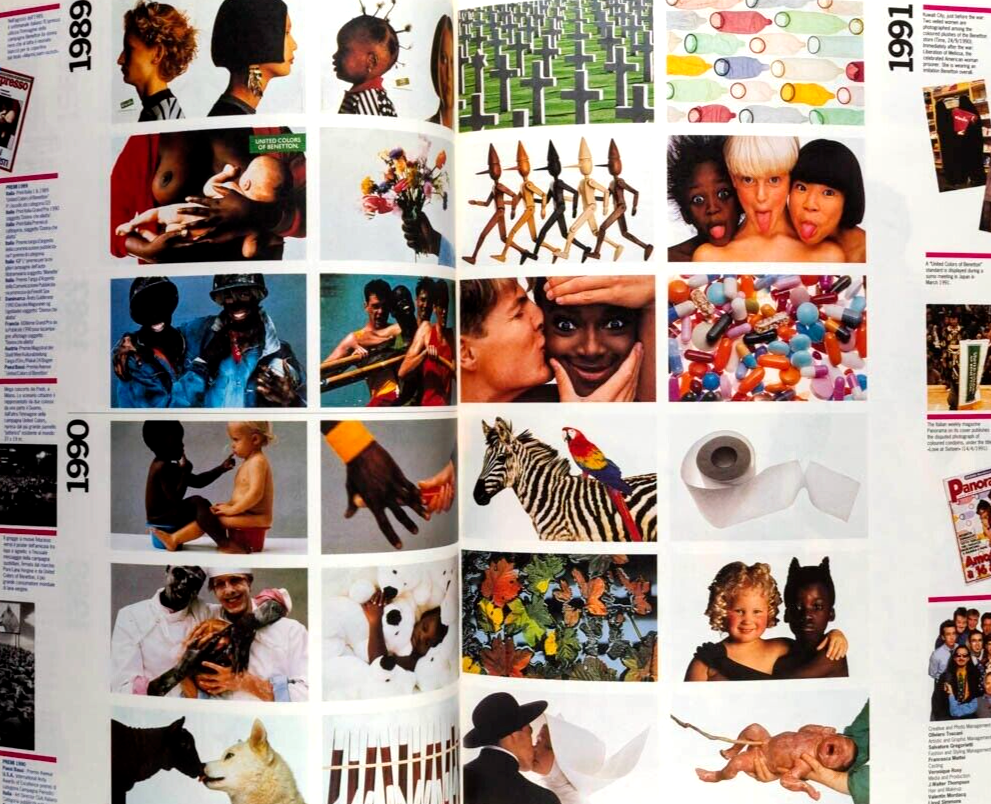 Colors magazine 1 UNITED BENETTON Oliviero Toscani WINTER 1991 LOOKBOOK catalog