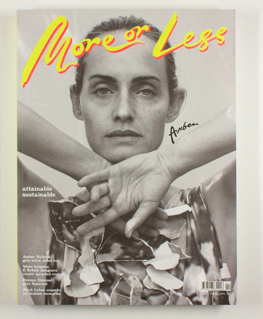 Amber Valletta PALOMA ELSESSER Mark Lebon UK DESIGNERS ~ MORE OR LESS magazine 2