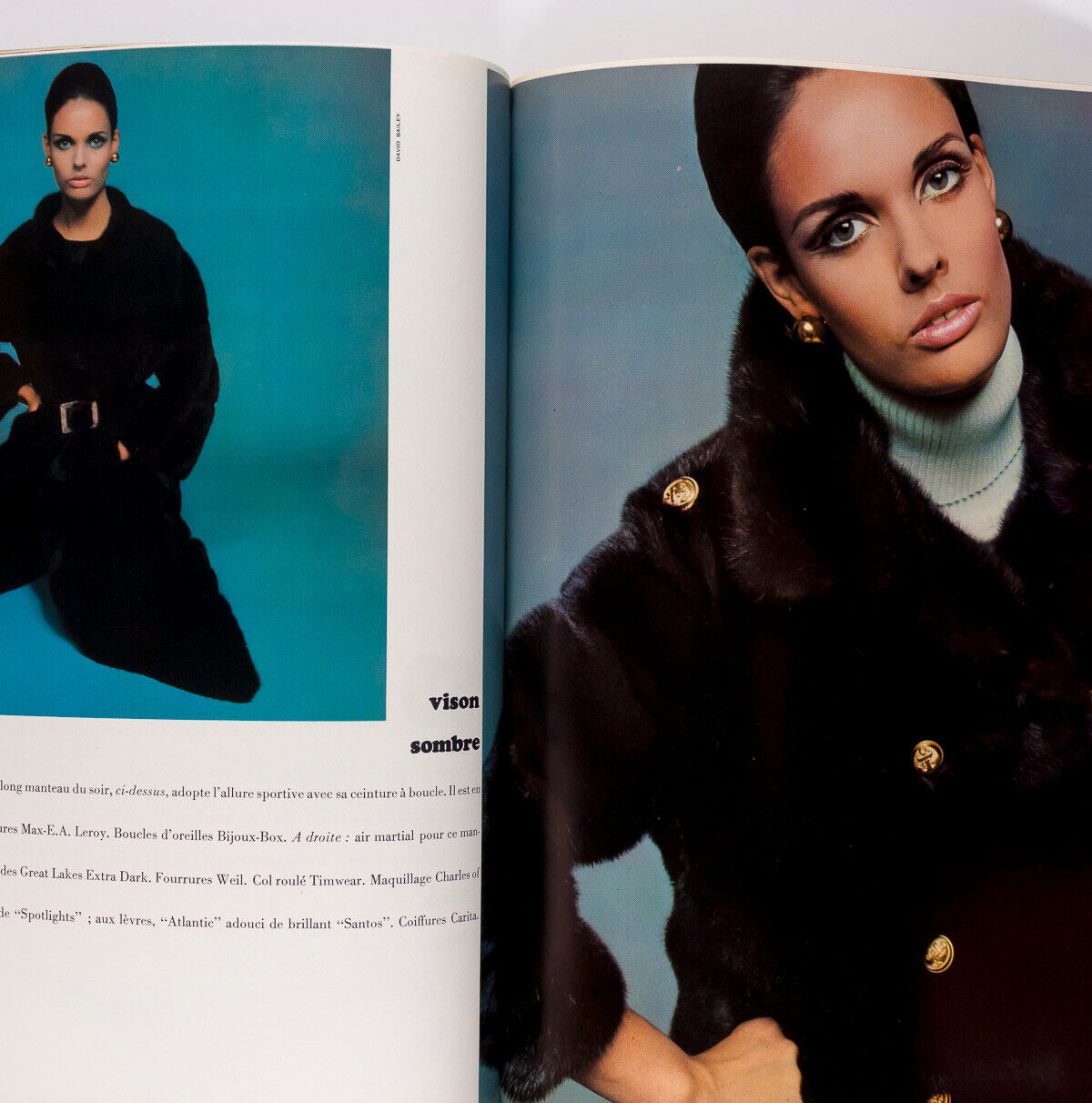 Guy Bourdin IRAN Donna Mitchell COLLECTIONS Catherine Deneuve GRECO Paris Vogue