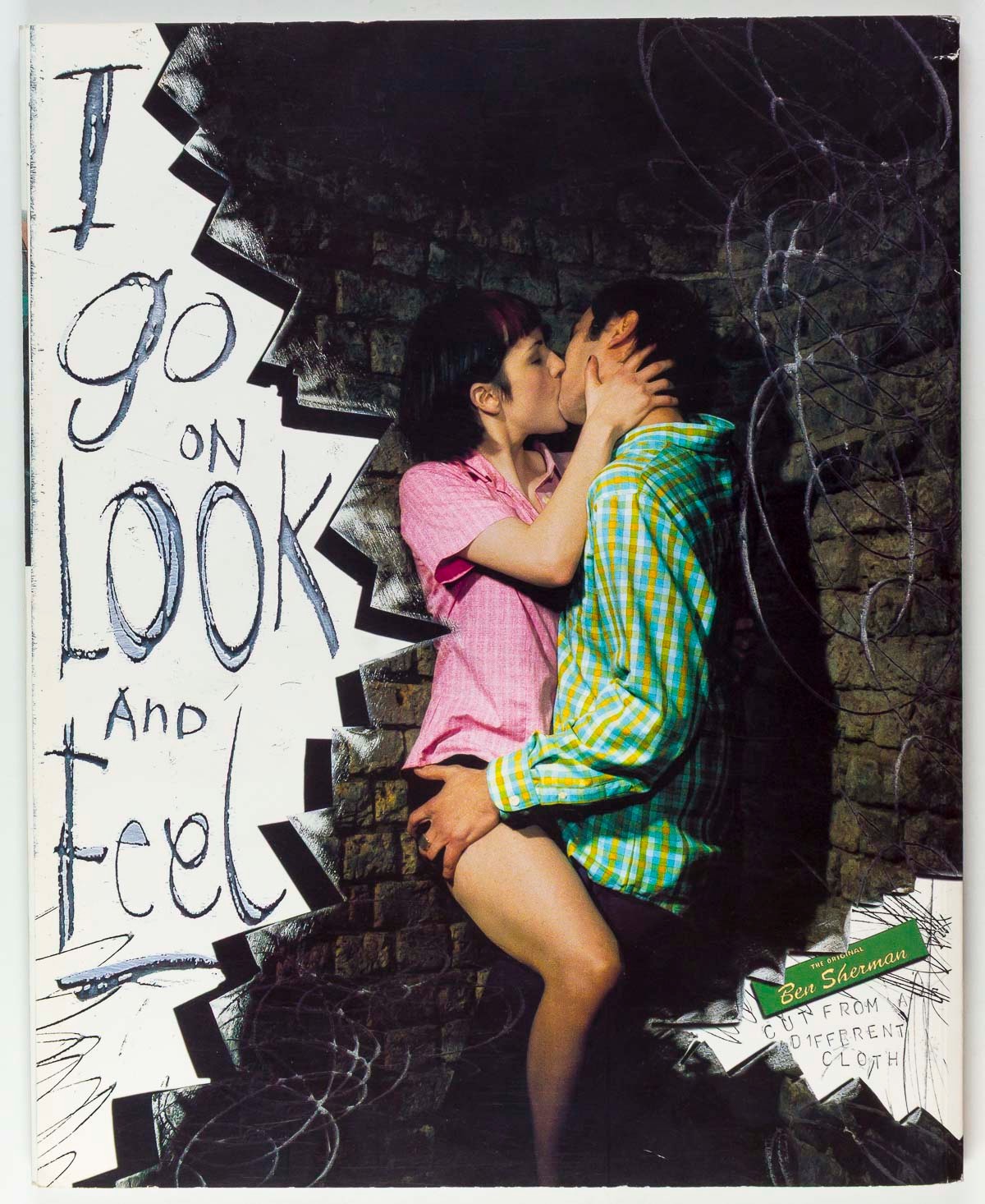 No Banksy Adidas stencil SLEAZENATION MAGAZINE July 1999 vol2 18 Steve Lazarides