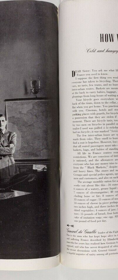 RICHARD ATTENBOROUGH Norman Parkinson GENERAL DE GAULLE Tallulah Bankhead  VOGUE