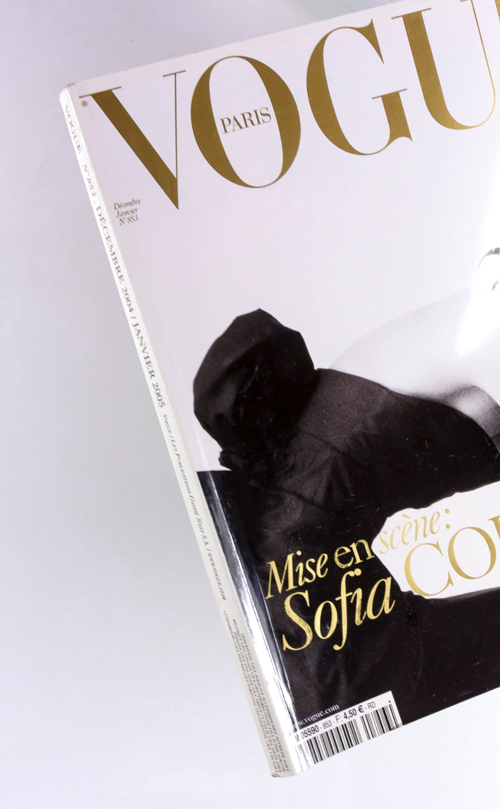 SOFIA COPPOLA guest editor KIRSTEN DUNST Francis Ford PARIS VOGUE December 2004