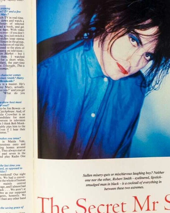 The Cure UB40 Level 42 Patsy Kensit - 19 magazine 1986 August SMILEY CULTURE CdG