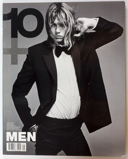 1st issue 10 Men Magazine DAVID VASILJEVIC Alasdair McLellan Winter 2003 Lang UK