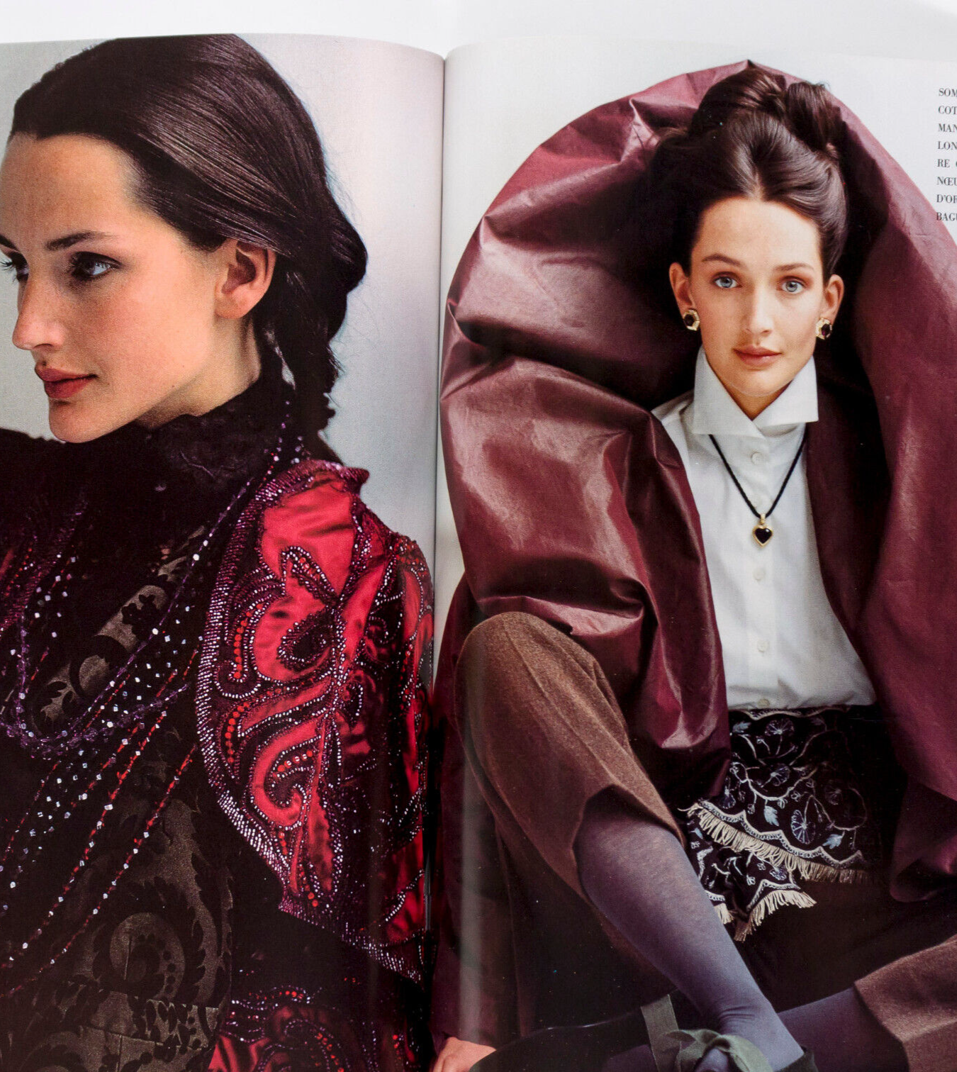 Naomi Campbell LINDA EVANGELISTA Cindy Crawford PARIS VOGUE August 1988 Streep