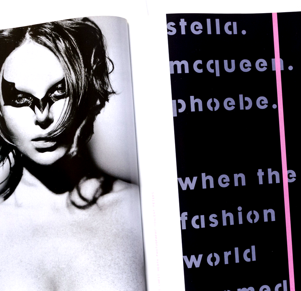 Alexander McQueen JOANNA NEWSOM Corinne Day THE FACE magazine September 2002 vtg