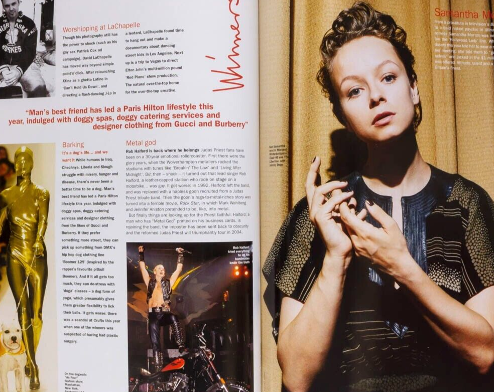Pharrell Williams SUSAN ELDRIDGE Angela Lindvall THE FACE 2004 January Jones VTG