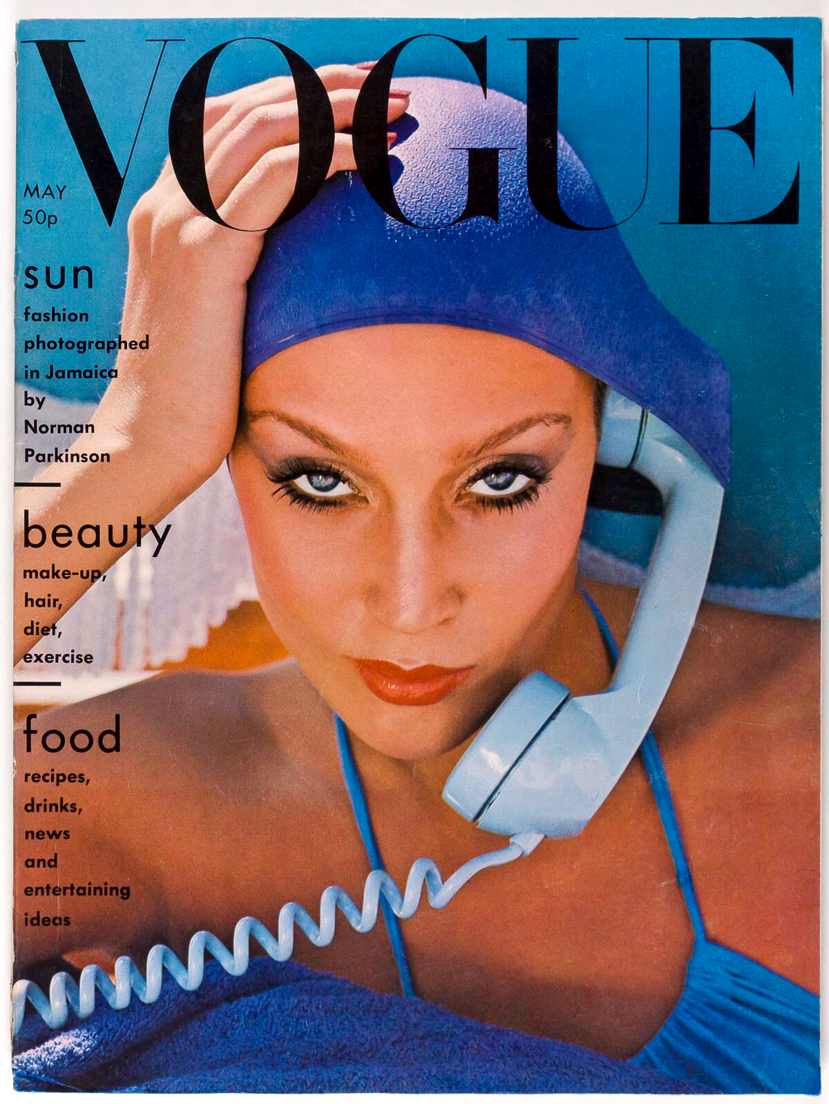 Jerry Hall ANTONIO LOPEZ Norman Parkinson TERENCE DONOVAN Jamaica TOSCANI  Vogue