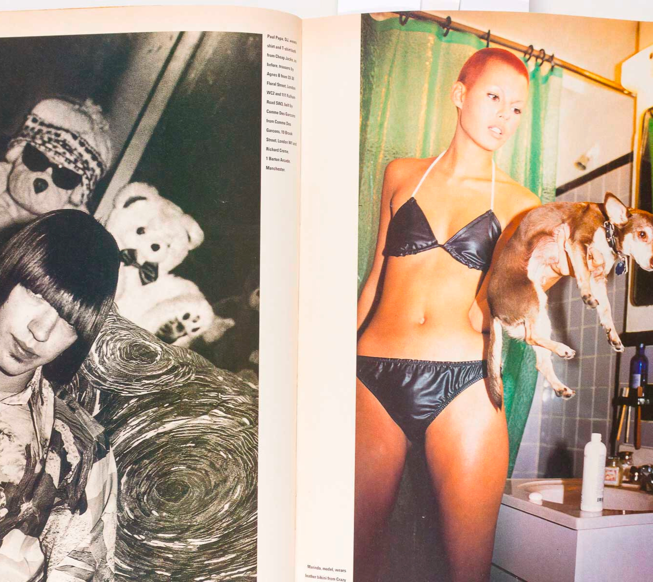 NAOMI CAMPBELL Kate Moss TIMOTHY LEARY i-D MAGAZINE August 1994 NIN Prodigy RATM
