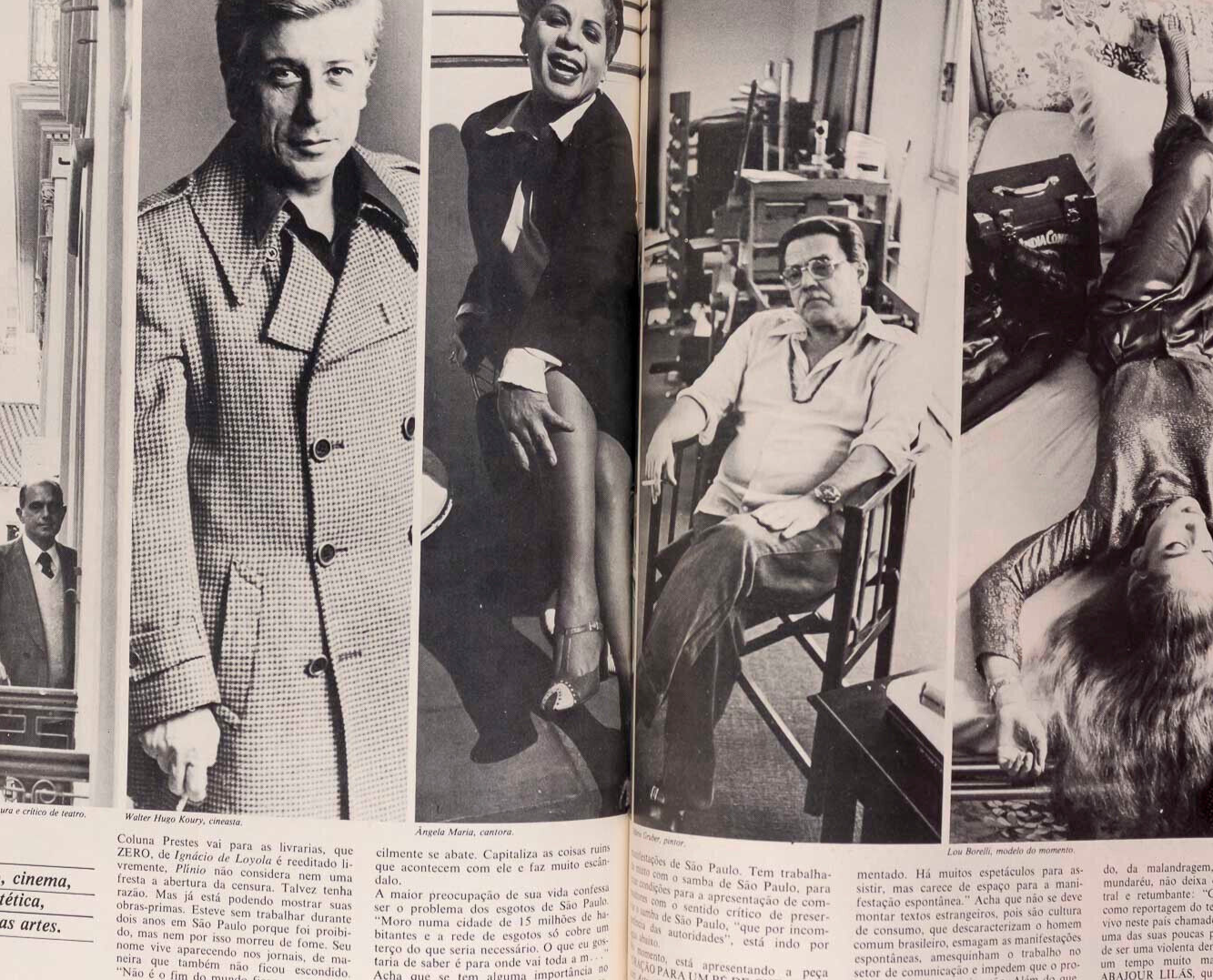 Renata Scarpa VOGUE BRAZIL magazine 1979 July SAO PAULO Sylvia Lutfalla BRASIL