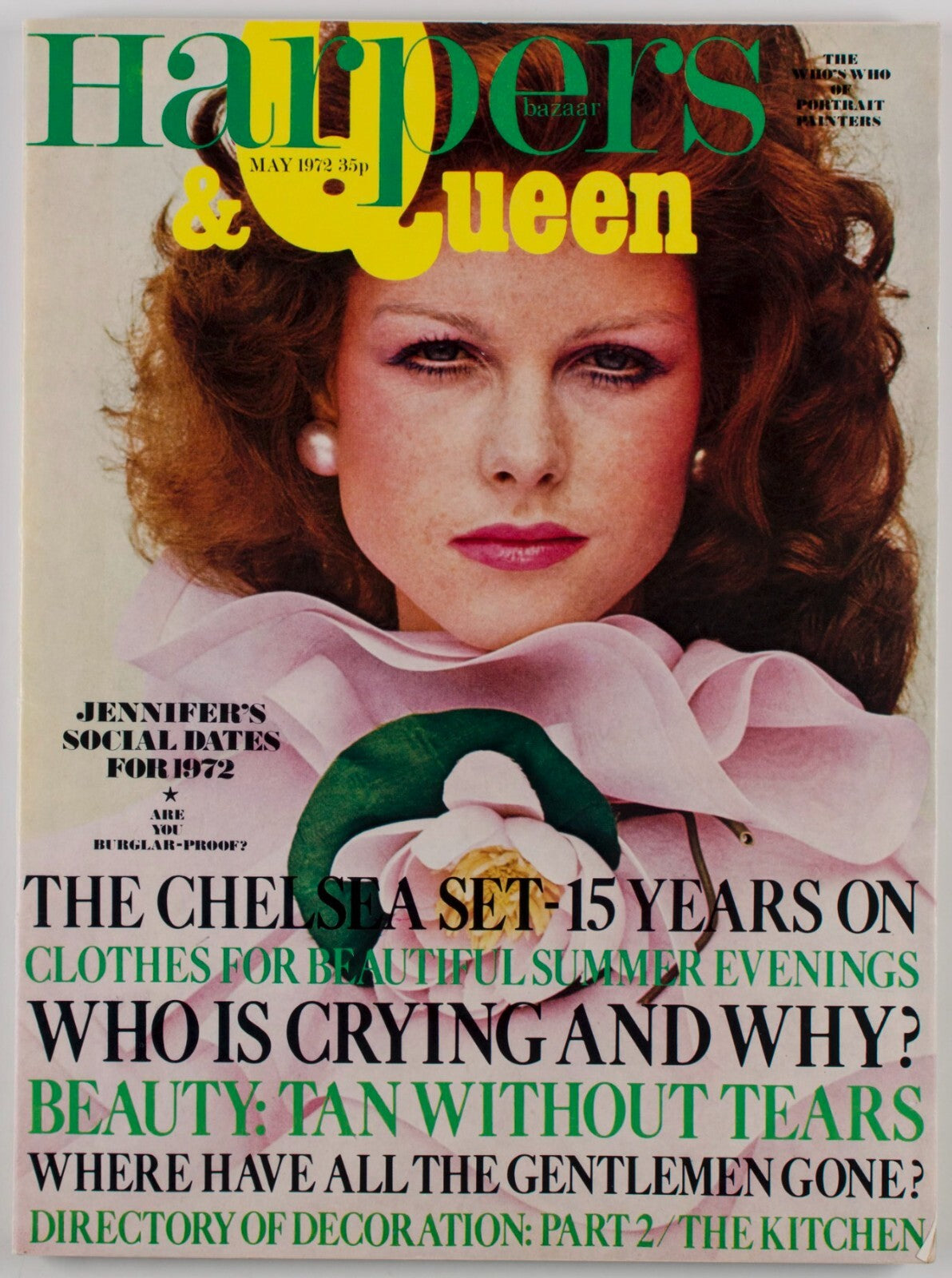 Patricia Dow VERUSCHKA Nik Cohn HARPERS & QUEEN UK May 1972 Jenny Fabian HIROSHI