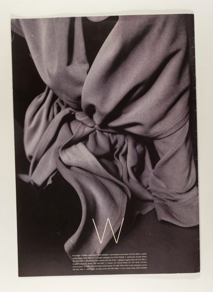 SAFFRON ALDRIDGE Ian McKay TIM BRET-DAY vtg WALLIS W fashion catalogue 80s 90s