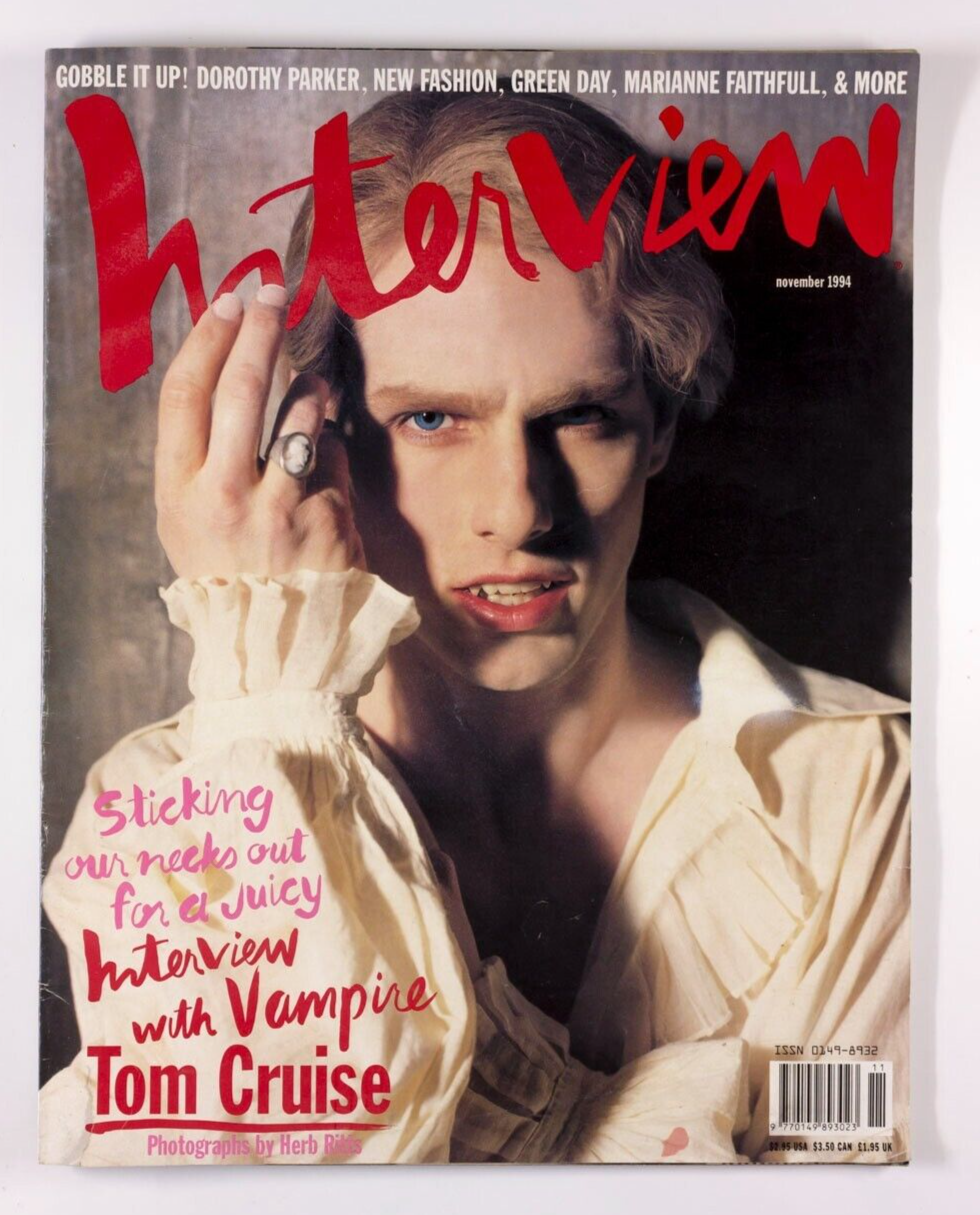 TOM CRUISE Herb Ritts INTERVIEW A VAMPIRE Marianne Faithfull GREEN DAY magazine