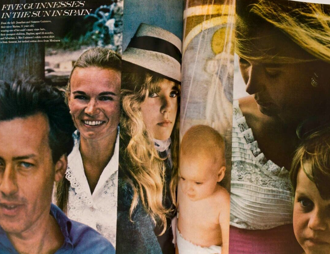 MAUDIE JAMES Guy Bourdin PATTIE BOYD Vogue April 15th 1969 LINDA THORSON Rolex