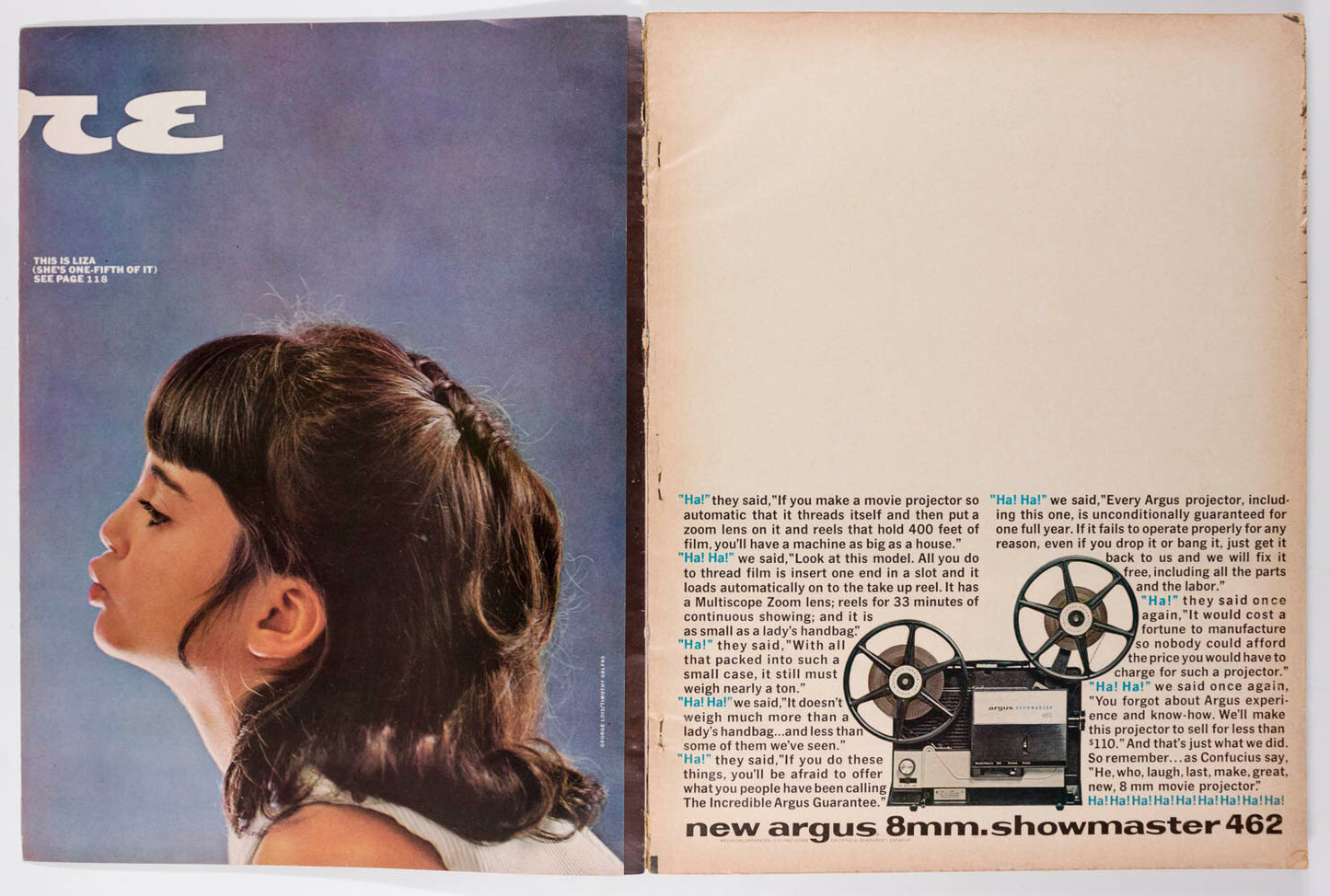 ELIZABETH TAYLOR Sue Lyon DOROTHY PARKER George Lois JOHN KOCH Esquire magazine