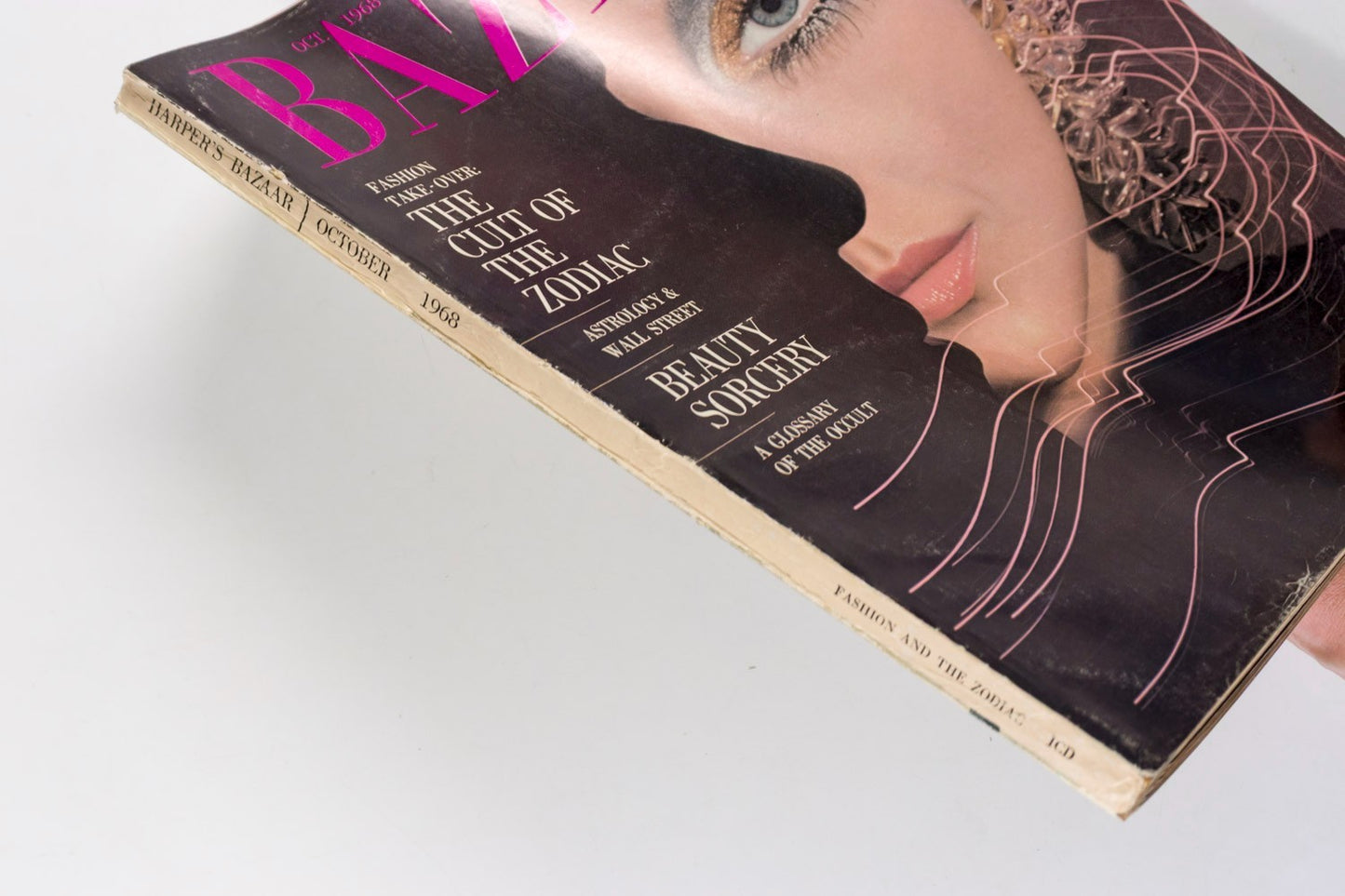 OCCULT Zodiac Cult OLIVIA HUSSEY Harpers Bazaar 1968 October DONNA MITCHELL Hiro