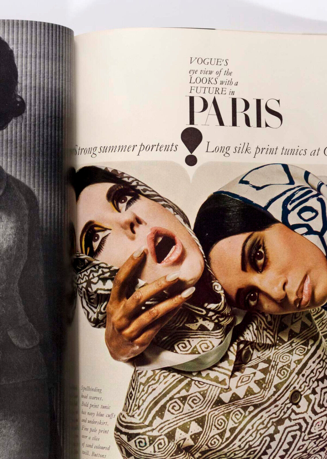 Donyale Luna 1st black Vogue model + PEGGY MOFFITT Jill Kennington HELMUT NEWTON