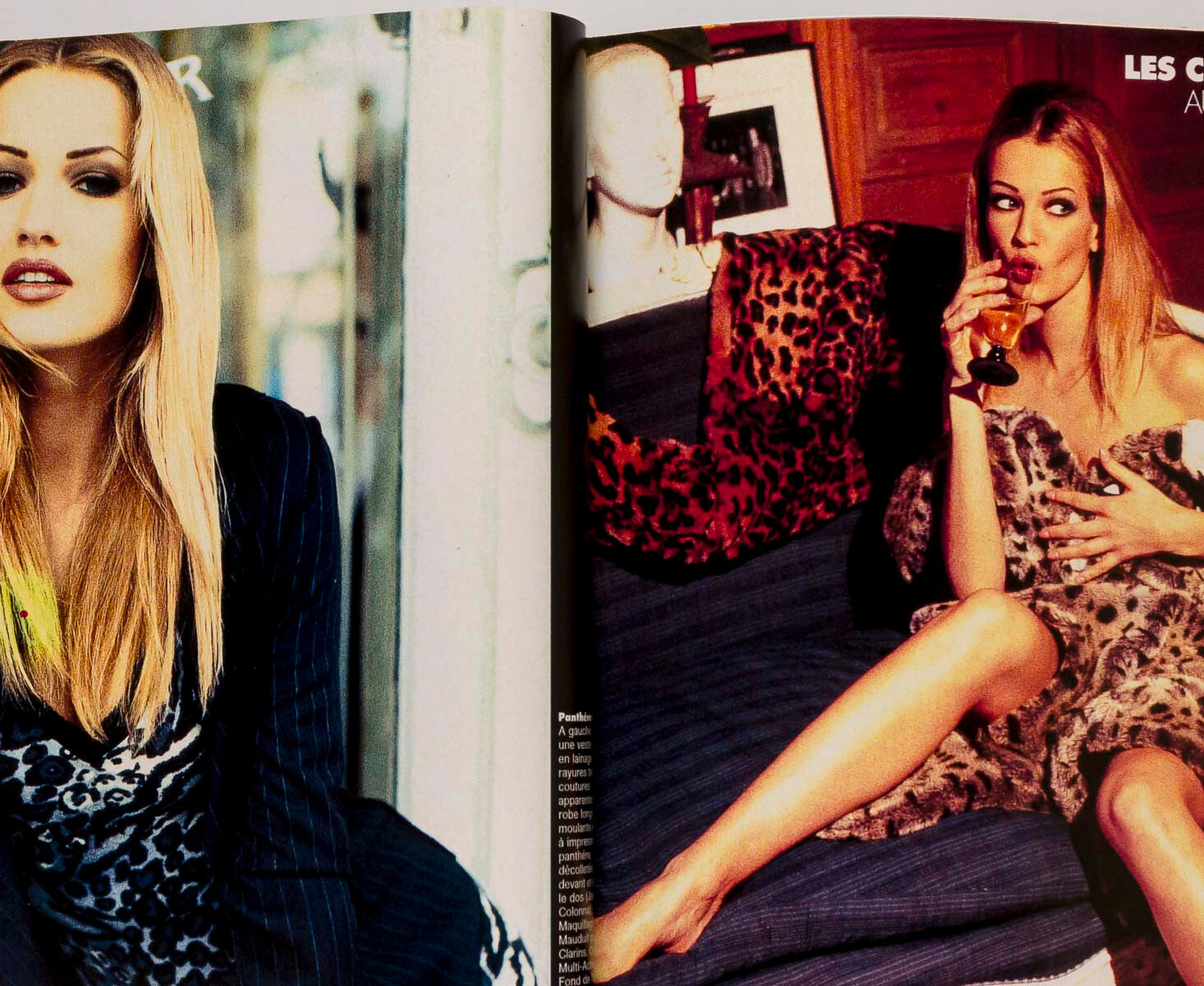 Vanessa Paradis PHILIPPE STARCK Collections ELLE FRANCE magazine 8 1992 Kidswear