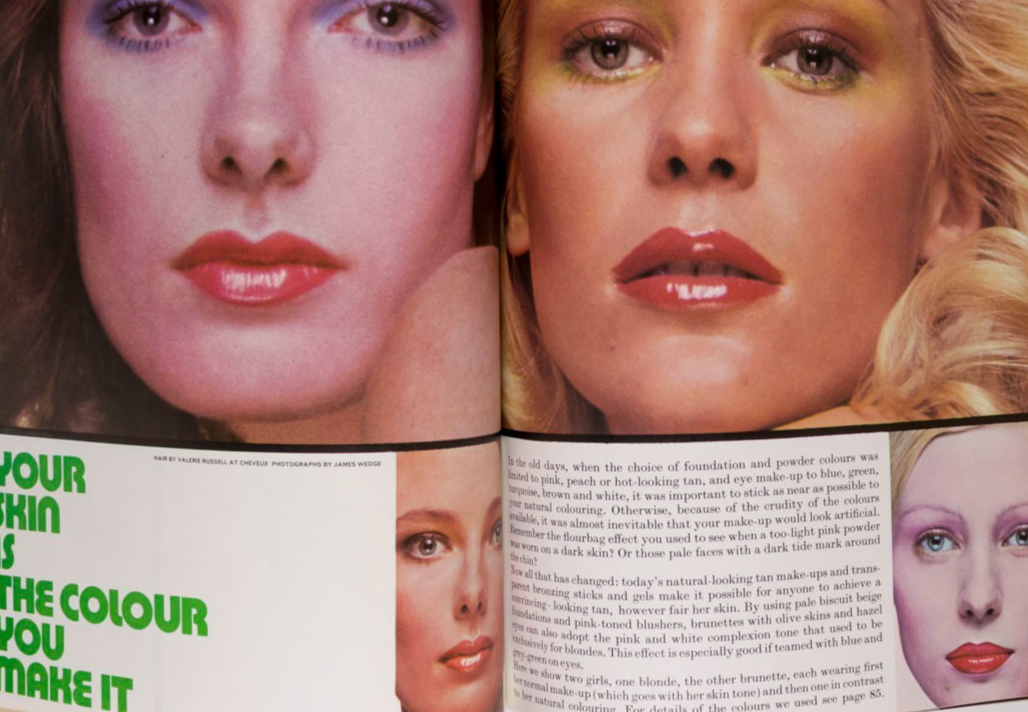 MARSHA HUNT Thea Porter ANNA WINTOUR Harpers & Queen 1972 April RICHARD ELY Nott