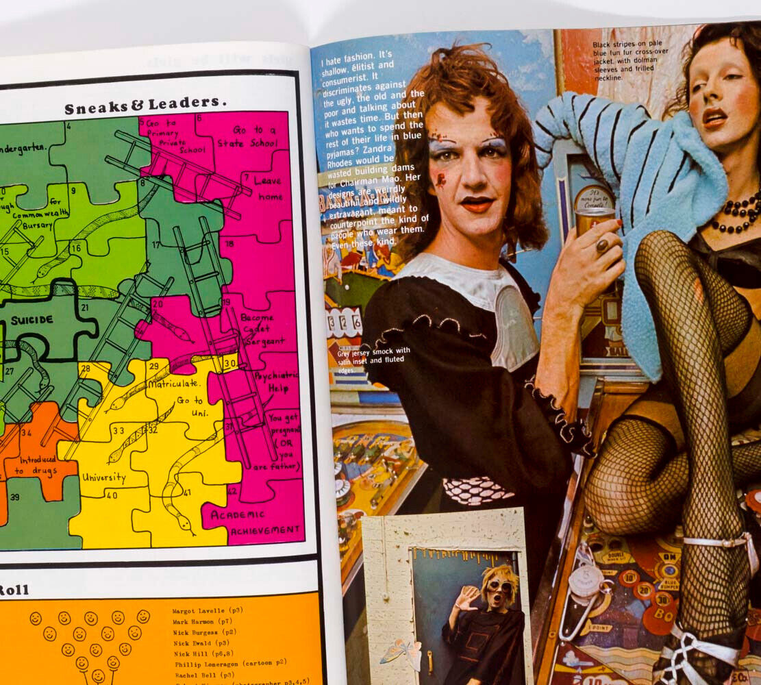 RICHARD NEVILLE Kids OZ Martin Sharp ZANDRA RHODES Grant Mudford ~ POL MAGAZINE
