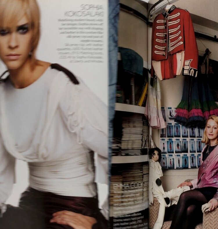 Naomi Campbell TOM FORD Sarah Jessica Parker VOGUE February 2001 Hannelore Knuts