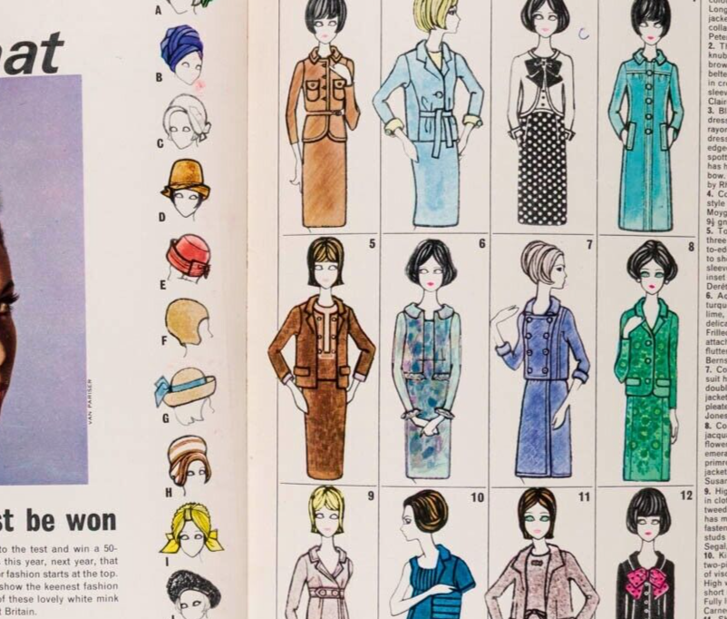 Pattie Boyd JILL KENNINGTON Sandra Lousada BRIDESMAIDS magazine GRACE CODDINGTON