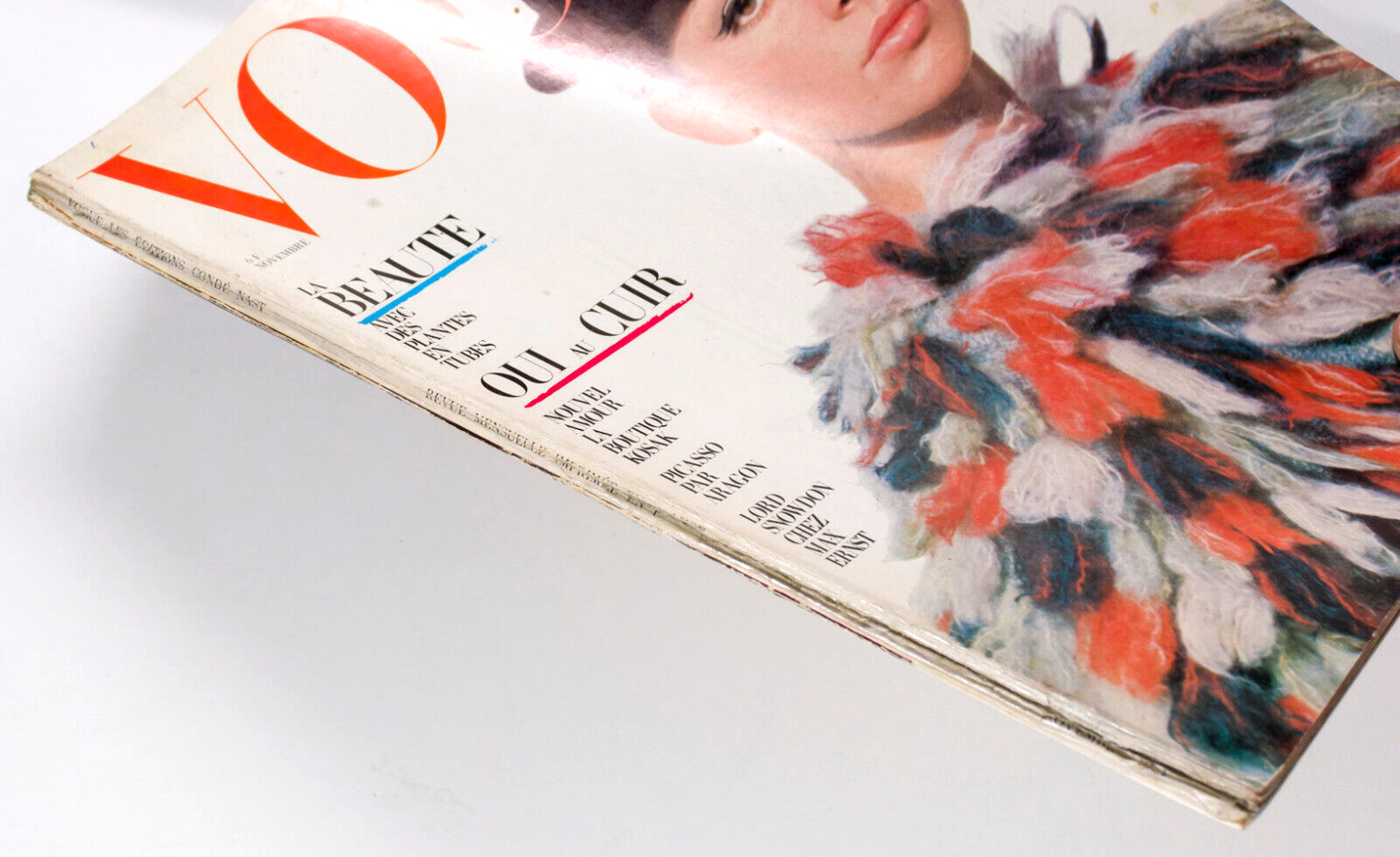 Balenciaga ROLEX Picasso RENE GRUAU Helmut Newton MAX ERNST Peter Beard VOGUE 64