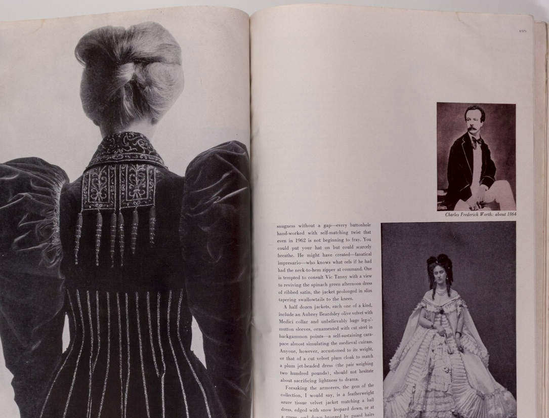 Tilly Tizzani MELVIN SOKOLSKY Saul Leiter HARPERS April 1962 Worth GIVENCHY Dior