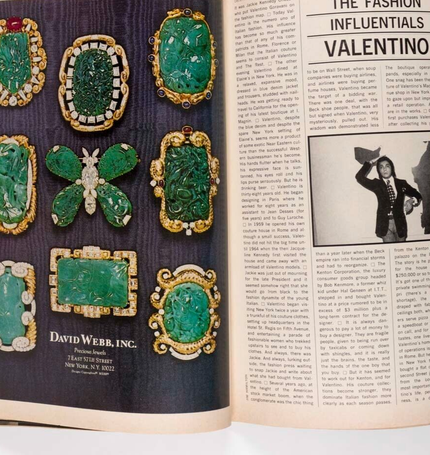 Twiggy HILDEGARD NEF Woody Allen HARPERS December 1971 Cybill Shepherd GUCCI vtg