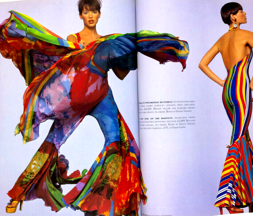 KATE MOSS 1st Vogue magazine CORINNE DAY March 1993 Galliano ROSEMARY FERGUSON